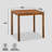 Solid Wood Outdoor Bistro Table