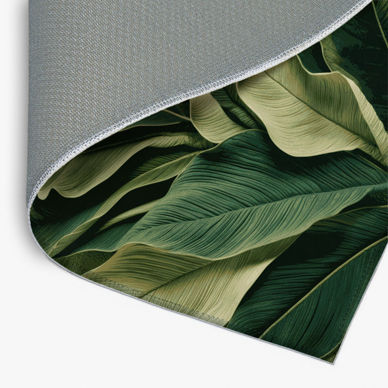 Tapis vert d'intérieur et d'extérieur Botanical, Rectangulaire 8 pi x 10 pi