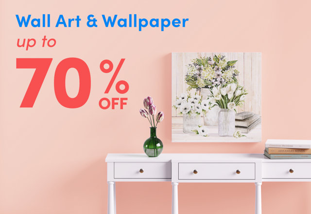 Wall Art & Wallpaper Clearance