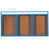Powder Coated Blue