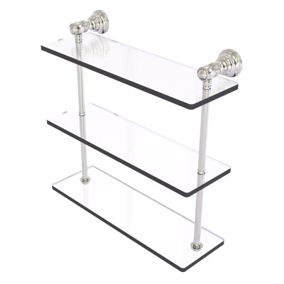 Freyja 3 Piece Glass with Towel Bar