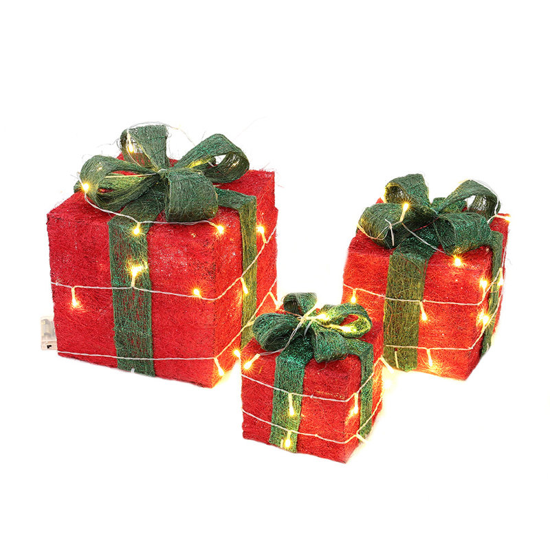 Christmas Decorative Accent, Green/Red