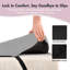 Surmatelas ergonomique, coussin de mousse de massage courbée et pliable pour le salon-1403723345