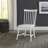 Maddison White Spindle Back Dining Side Chair
