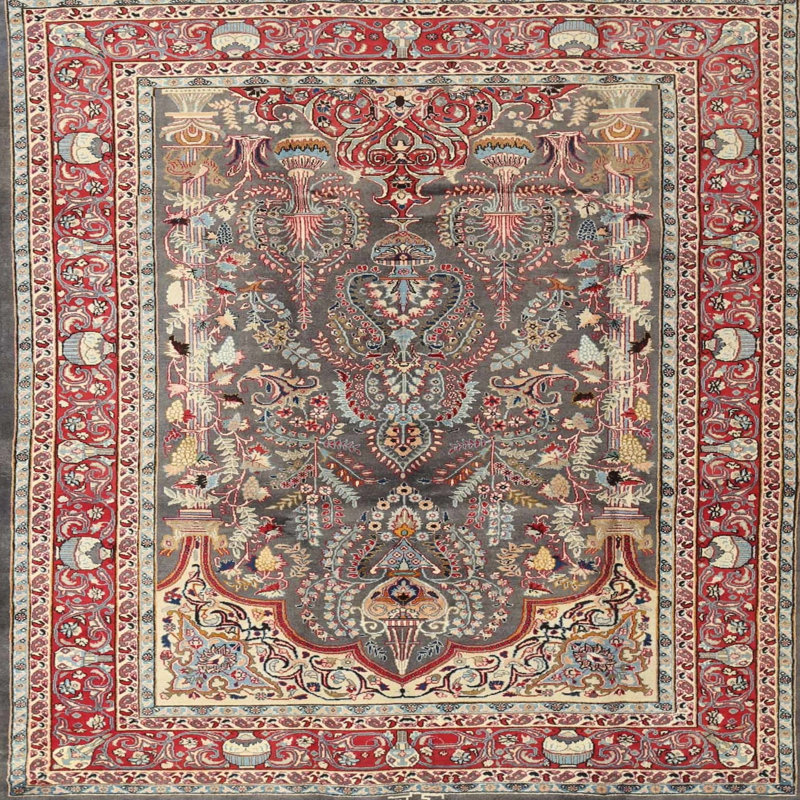 Oriental Indoor Rug, Round 8'