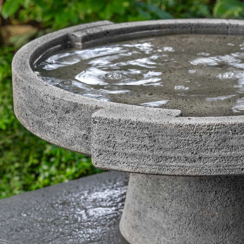 Concept Birdbath, Alpine Stone
