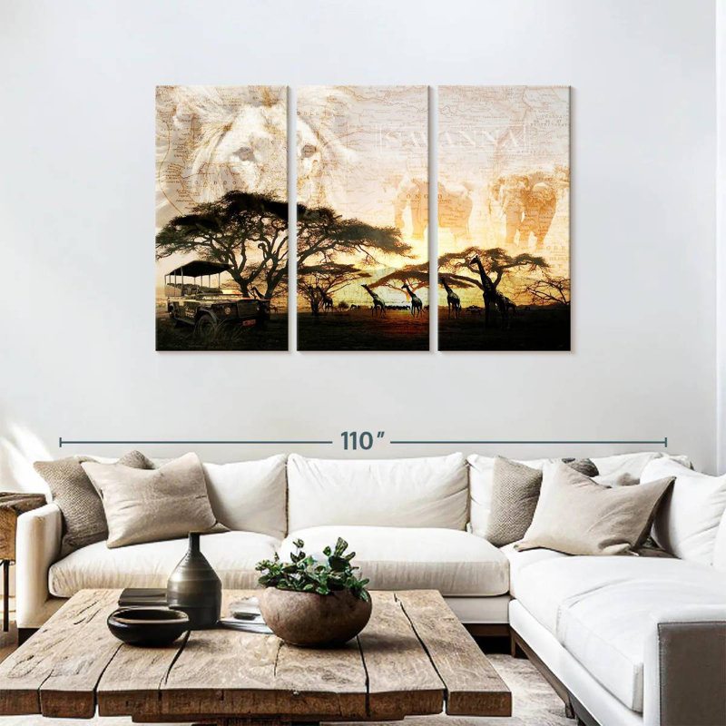 Sebbie Savanna, 48" H x 74" W