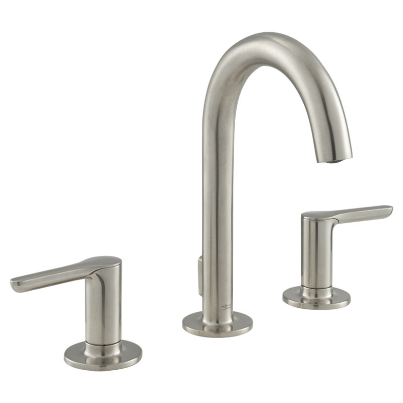 Studio S 2-handle Bathroom Faucet with Drain Assembly, Brushed Nickel, Lever Handle
