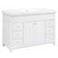 Meuble-lavabo 48 po avec lavabo en résine