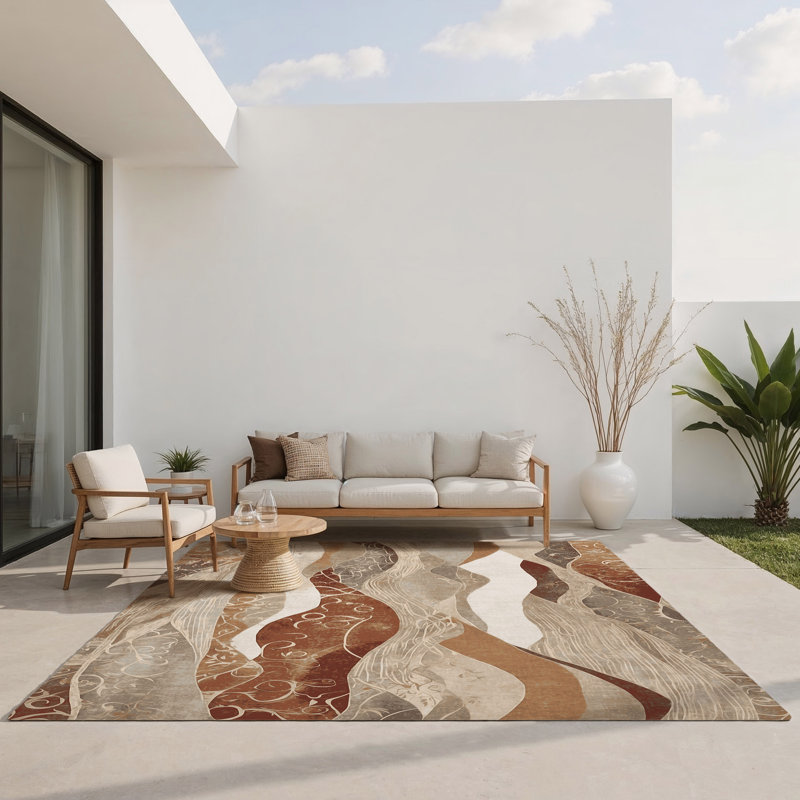 Tapis intérieur et extérieur, Rectangle 4pi x 6 pi