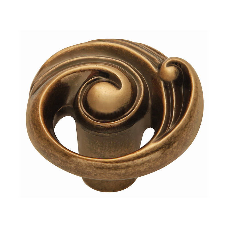 Amaranta Mushroom Knob, Antique Rose Gold