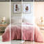 Édredon en fausse fourrure Blush Warm - simple / simple TG, dégradé, doux, confortable, lavable à la machine