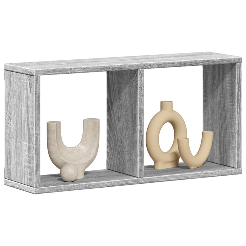 Ayame Floating Shelf, Grey Sonoma