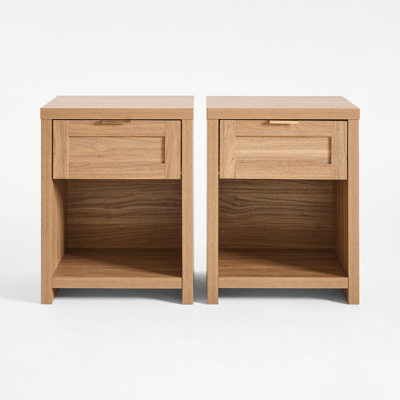 Allenside 1 - Drawer Nightstand, Natural Oak
