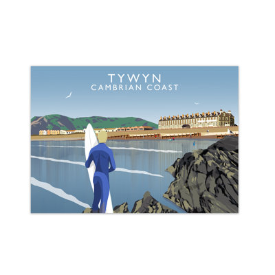Tywyn Cambrian Coast by Richard O'Neill - Print