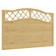 120cm H x 180cm W Solid Wood Lawn Edging