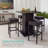 Ausmus Metal Bar Set with Stools-4723391-4723388