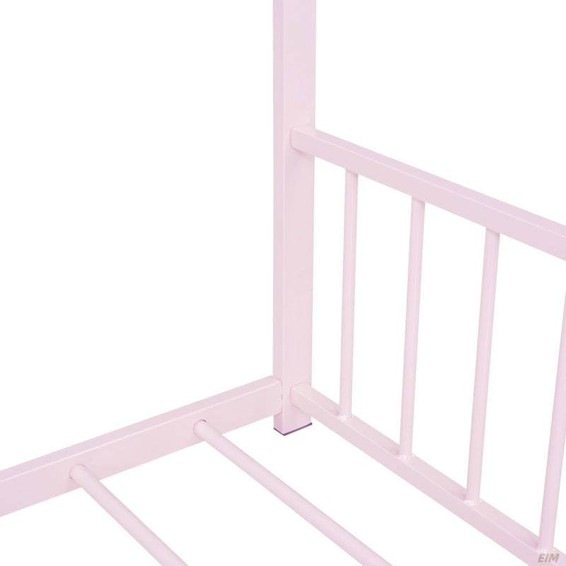Lit en métal, Rose, Double