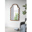 Miroir en bois avec cadre unique