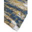 Tapis à poils longs bleu / or Madison-895134798