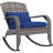Outdoor Christiano Rocking Wicker Chair with Cushions-1337354722-1337354720
