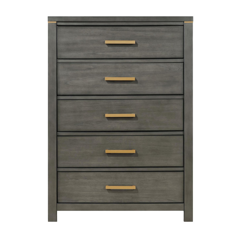 Commode 5 tiroirs Minela