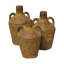 Ensemble de mini vases en argile Heritage