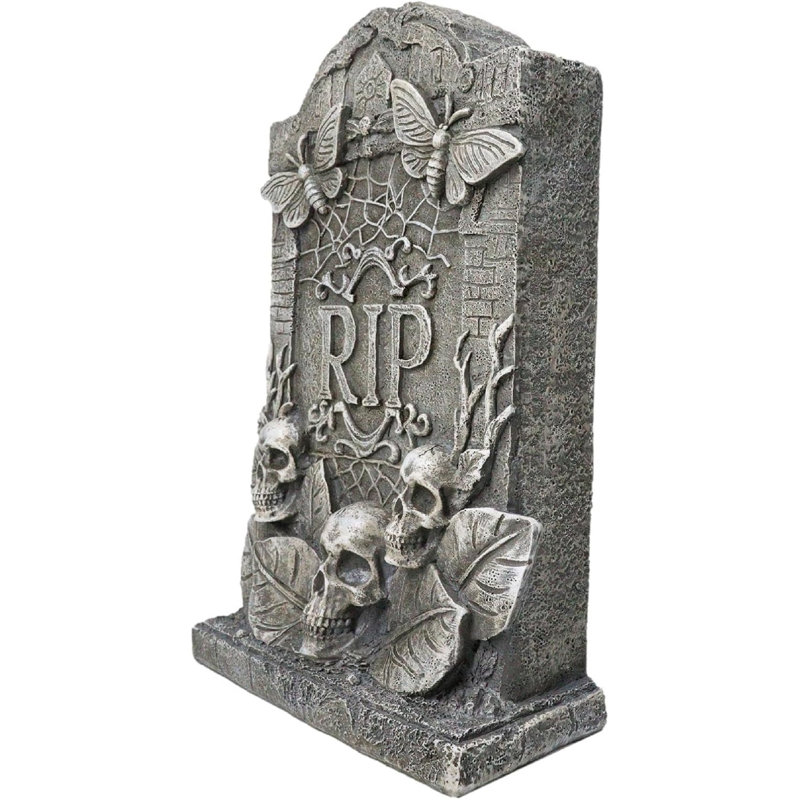 Figurine de pierre tombale Ossuary