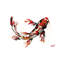 Koi Fish by Osnat Tzadok - Wrapped Canvas Print-1863251739