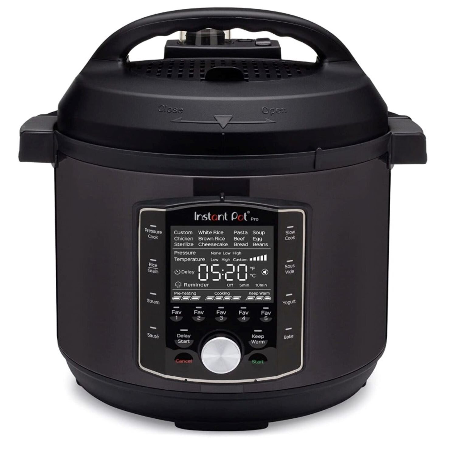 MegaChef 12qt Digital Pressure Cooker - Silver