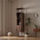 Chinese style luxury floor type bookcase