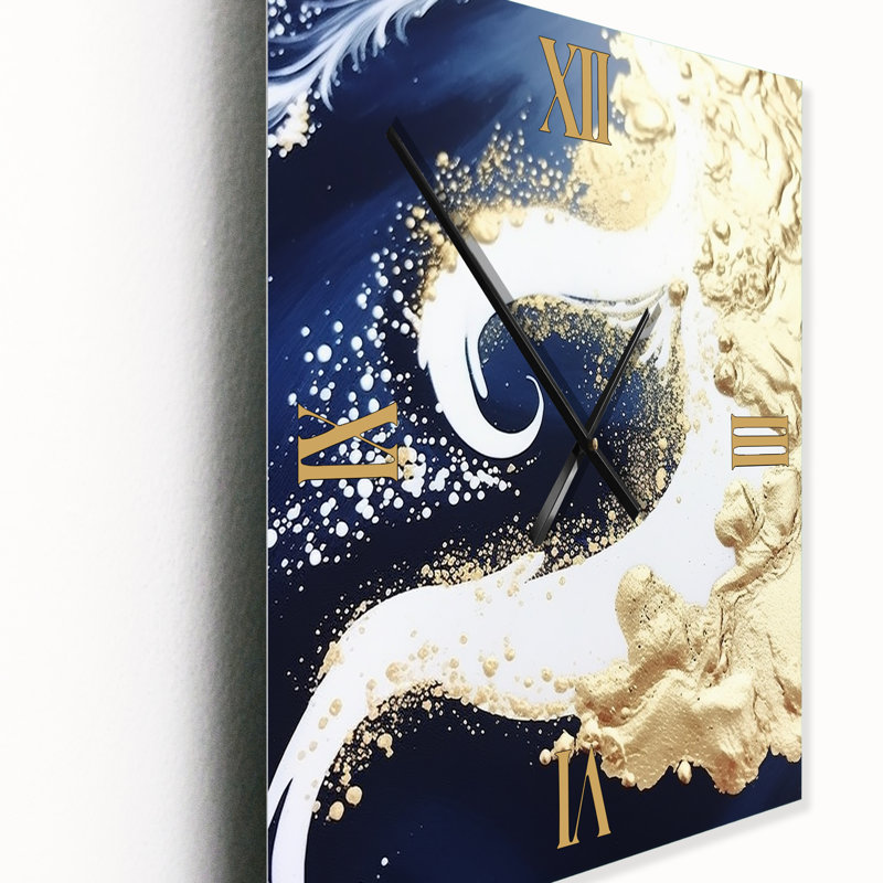 Horloge murale moderne abstrait, Grand
