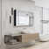 Caity 48'' W Mirrored Medicine Cabinet with LED Lights