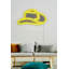 Bande d'éclairage flexible à DEL néon, IP67 imperméable, couleur jaune, 10,2 po x 18,3 po | Gabarit en mousse de PVC durable | Adaptateur 12V 36W, sortie 12V 4A DC | Parfait pour la décoration intérieure et les projets créatifs, longueur de cordon de 12 pi-2062963833