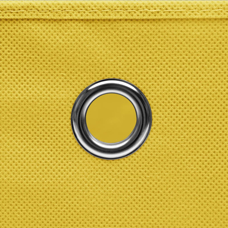 Rebrilliant Fabric Decorative Bin, Yellow