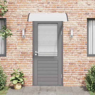 Auvent de porte d'entrée Crosston vidaXL, auvent extérieur pour porche et patio