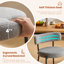 Chaise de salle à manger rembourrée Sherpa-1107424393