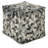 Kynzee  Geometric Pouf Ottoman