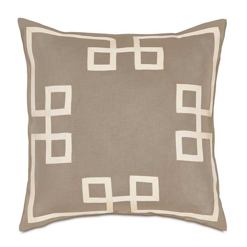 Resort Linen Program Linen Euro Pillow Cover & Insert, Bisque