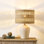 Lampe de table 21 po Boho