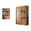Retro Simple Push Pull Wardrobe-111174358