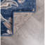 Tapis d'intérieur transitionnel bleu foncé Wealden-55383607