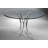Olivia Round Glass Top Dining Table