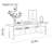 Modern simple solid wood TV cabinet