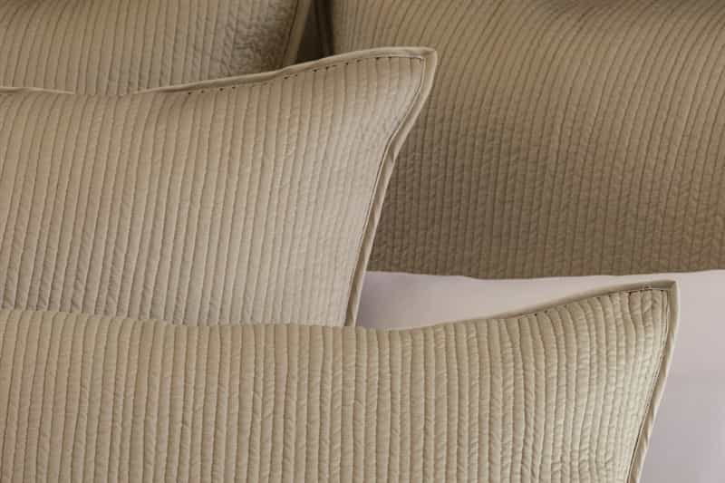Retro Sham Set, Taupe