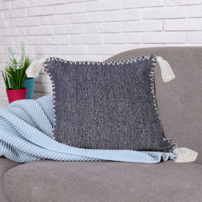 20" X 20" 100% Cotton Zippered Pillow