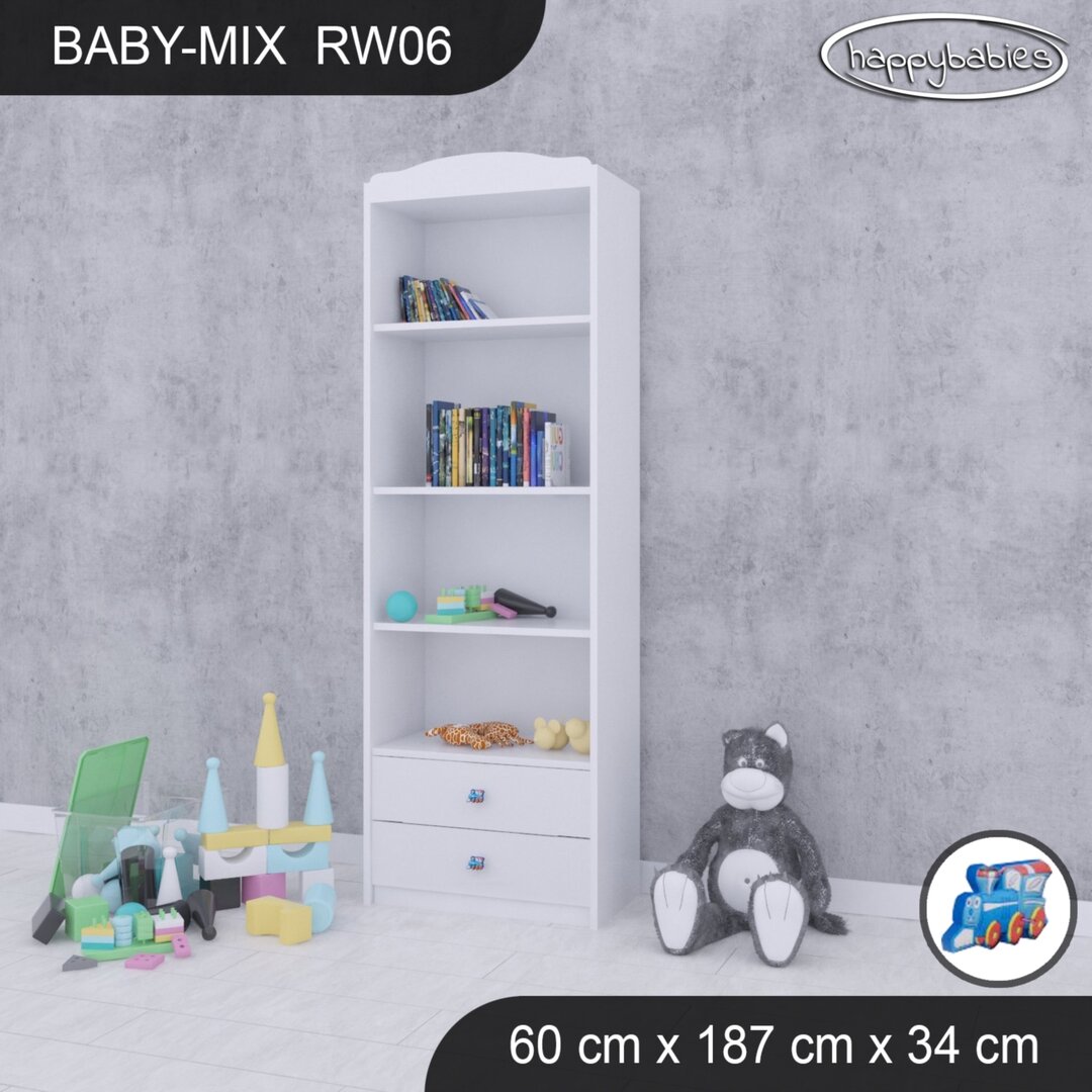 Kinder-Bücherregal Baby Mix