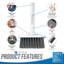Electronic and Keyboard Cleaning Kit 5 in 1 Multi-Tool Brush with Keycap Puller
