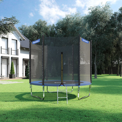 244 cm Trampolin mit Sicherheitsnetz