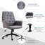 Adjustable Comfort Polyester Modern Office Swivel Chair For Home And Workspaces
